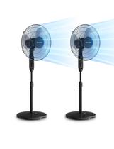 Ventilador de Pedestal Oscilante Pelonis 16" com Controle Remoto (x2)