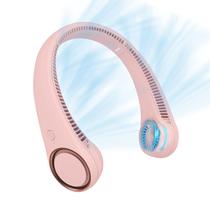 Ventilador de pescoço CIVPOWER Portable Personal Cooling Recarregável Rosa Ventilador de pescoço CIVPOWER Portable Personal Cooling Recarregável Rosa