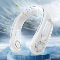 Ventilador de pescoço Hotsales, resfriamento de 360, bateria recarregável de 5200mAh Ventilador de pescoço Hotsales, resfriamento de 360, bateria recarregável de 5200mAh