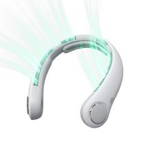 Ventilador de pescoço JISULIFE portátil atualizado de 5 velocidades 3900mAh recarregável Ventilador de pescoço JISULIFE portátil atualizado de 5 velocidades 3900mAh recarregável