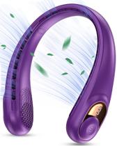 Ventilador de pescoço KIDEE Recarregável 4000mAh 3 velocidades Ultra Quiet