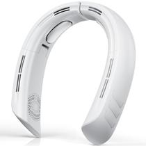 Ventilador de pescoço OLV 6000mAh, bateria recarregável, motor de turbina de 18 horas