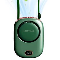 Ventilador de pescoço portátil AOCOOLFAN DQ203 USB Recarregável Verde