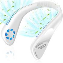 Ventilador de pescoço portátil Kakashi 6000mAh recarregável sem lâmina Ventilador de pescoço portátil Kakashi 6000mAh recarregável sem lâmina