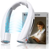 Ventilador de pescoço portátil Laimiod com luz de livro LED 6000mAh