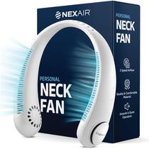 Ventilador de pescoço portátil NEXAIR de 3 velocidades recarregável sem lâmina
