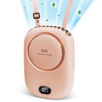 Ventilador de pescoço portátil PikaPiKap com cordão ajustável de 3 velocidades