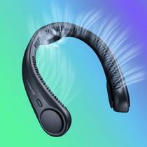 Ventilador de pescoço portátil Shinebella 3 Motors 4000mAh recarregável