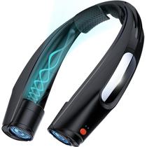 Ventilador de pescoço portátil ZEEFO 6000mAh Bateria 6 velocidades USB recarregável