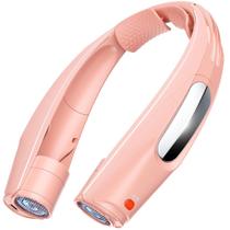 Ventilador de pescoço portátil ZEEFO 6000mAh operado por bateria rosa