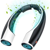 Ventilador de pescoço Rohent Portable Recarregável Cooling Black