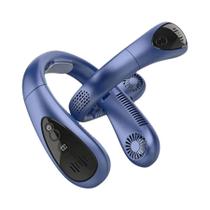 Ventilador De Pescoço Sem Lâminas Com Display LED Silencioso E Recarregável via USB 5000mAh Yannice,