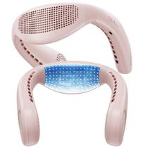Ventilador de pescoço TORRAS Coolify Air 2025 Atualizado Recarregável Rosa Ventilador de pescoço TORRAS Coolify Air 2025 Atualizado Recarregável Rosa