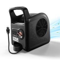 Ventilador de piso de alta velocidade Huilynsen 355 CFM de 3 velocidades e 2 tomadas