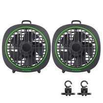 Ventilador de Presilha VIVOSUN AeroWave D4 4” para Estufa de Cultivo, Kit com 2 Unidades, Preto Ventilador de Presilha VIVOSUN AeroWave D4 4” para Estufa de Cultivo, Kit com 2 Unidades, Preto