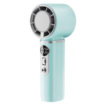 Ventilador de refrigeração portátil Turbo USB recarregável com display digital