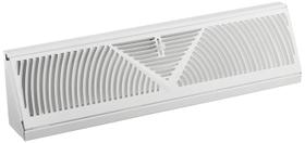 Ventilador de registro de rodapé Rocky Mountain Goods RoundFlow 15 cm Ventilador de registro de rodapé Rocky Mountain Goods RoundFlow 15 cm
