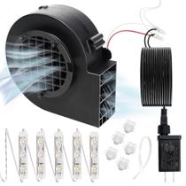 Ventilador de reposição CYXG 1A para infláveis de Halloween + adaptador 1.5A Ventilador de reposição CYXG 1A para infláveis de Halloween + adaptador 1.5A