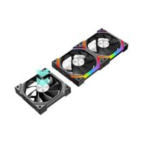 Ventilador De Resfriamento ARGB PWM Silencioso De 120mm UPSIREN W-ZF120 Magic Wireless Stitching 5V