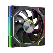 Ventilador De Resfriamento ARGB Silencioso De 12CM Para Desktop, Efeito De Luz Infinito Power Train