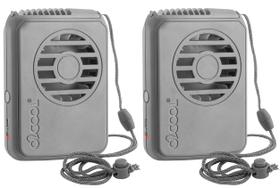 Ventilador de resfriamento de pescoço O2COOL Personal Travel, pacote com 2 unidades Ventilador de resfriamento de pescoço O2COOL Personal Travel, pacote com 2 unidades