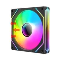 Ventilador De Resfriamento PWM Com Efeito De Luz Cíclica ARGB De 120mm TEUCER 12025 Para Gabinete De