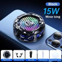 Ventilador de resfriamento semicondutor magnético com clipe traseiro para telefone