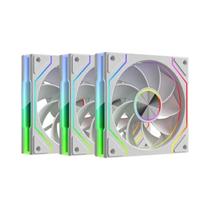 Ventilador De Resfriamento Silencioso ARGB PWM De 12cm, 45.2CFM, Grande Volume De Ar, Ventilador
