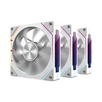 Ventilador De Resfriamento Silencioso ARGB PWM De 12cm UPSIREN UF-2 PRISM 5 pro Para Chassi De