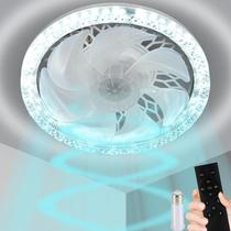 Ventilador de soquete de luz Ventilito 12 polegadas com controle remoto LED regulável 85-265V Ventilador de soquete de luz Ventilito 12 polegadas com controle remoto LED regulável 85-265V