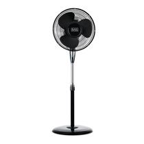 Ventilador de suporte BLACK+DECKER 40cm com controle remoto preto Ventilador de suporte BLACK+DECKER 40cm com controle remoto preto