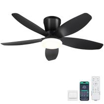 Ventilador de Techo Surtime 36" Perfil Bajo con Luz y Control Remoto