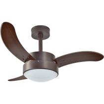 Ventilador de Teto 1050 Evolution Marrom Infinity 3 Pás Tabaco 127v