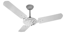 Ventilador De Teto 220v Motor Grande Branco 1.1m 180w Ventex