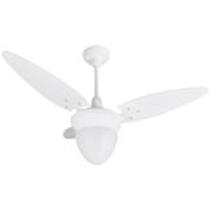 Ventilador de Teto 3 Pás 127V Branco com Controle de Parede Arge Lunar