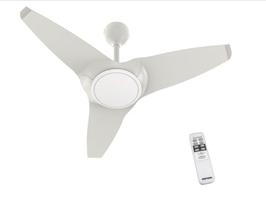 Ventilador de teto 3 Pás Com Luminária Led e Controle Remoto Branco - FLOW - Ventisol Bivolt