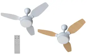 Ventilador de Teto 3 Pás Dupla Face com Controle Remoto Legacy Inverter Led 110V/220V