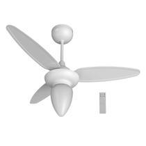 Ventilador de Teto 3 Pás Econômico Wind Inverter DC Bivolt Silencioso Iluminação Ventisol