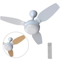 Ventilador de teto 3 pás Inverter dupla face com controle remoto - Legacy (110V/220V)
