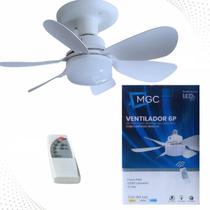Ventilador de teto 6 pas - c/lampada