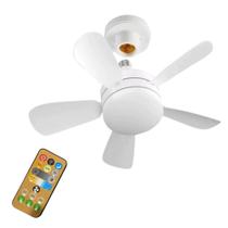 Ventilador de Teto 80w 5 Par Super LED Lâmpada Com 3 Cor E27 Controle Remoto Bivolt 110v-220v Ventilador de Teto 80w 5 Par Super LED Lâmpada Com 3 Cor E27 Controle Remoto Bivolt 110v-220v