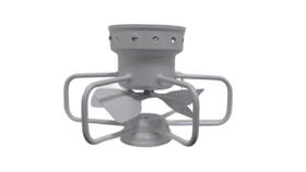 Ventilador De Teto Ac Vent Eclipse 25cm 2 Lâmpadas Bivolt