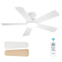 Ventilador de teto Addon 42" Low Profile Light Remote Dimmable Ventilador de teto Addon 42" Low Profile Light Remote Dimmable