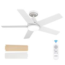 Ventilador de teto Addon 42" White Light Remote Dimmable