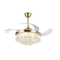 Ventilador De Teto Air Cristal Dim Multicor Bivolto Opus