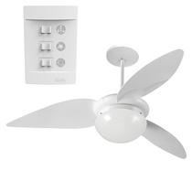 Ventilador de Teto Aliseu Aliseu PL Branco com Controle de Parede