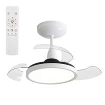 Ventilador De Teto Aliseu Retrátil Mid Branco Bivolt