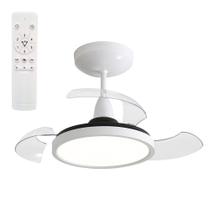Ventilador De Teto Aliseu Retrátil Mid Branco Diâmetro 70 Cm Quantidade De Pás 3 bivolt