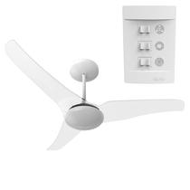 Ventilador De Teto Aliseu Slim Cristal Controle De Parede