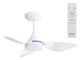 Ventilador De Teto Aliseu Smart Eco Led Com Motor Inverter Estrutura Branco Diâmetro 80 Cm Quantidade De Pás Luminária Integrada Com 3 Tonalidades Ventilador De Teto Aliseu Smart Eco Led Com Motor Inverter Estrutura Branco Diâmetro 80 Cm Quantidade De Pás Luminária Integrada Com 3 Tonalidades